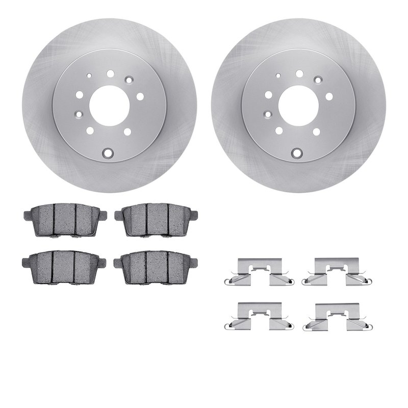 Dynamite Friction 6512-80307 Disc Brake Kit - Rear