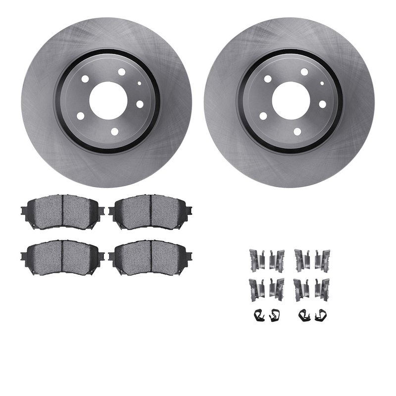 Dynamite Friction 6512-80348 Disc Brake Kit - Front