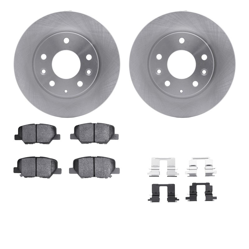 Dynamite Friction 6512-80355 Disc Brake Kit - Rear