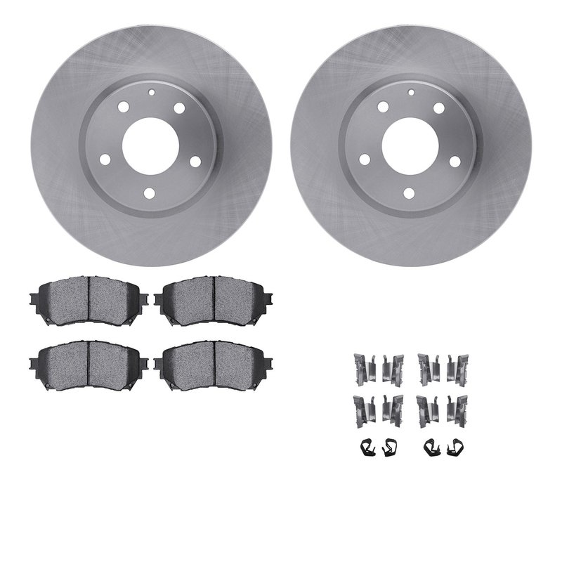 Dynamite Friction 6512-80361 Disc Brake Kit - Front