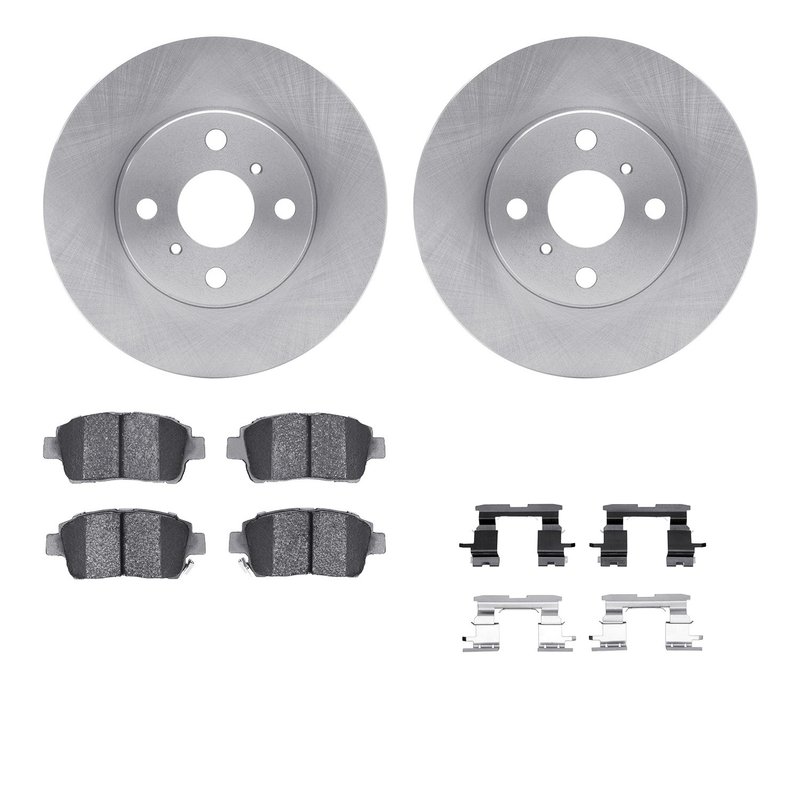 Dynamite Friction 6512-91014 Disc Brake Kit - Front