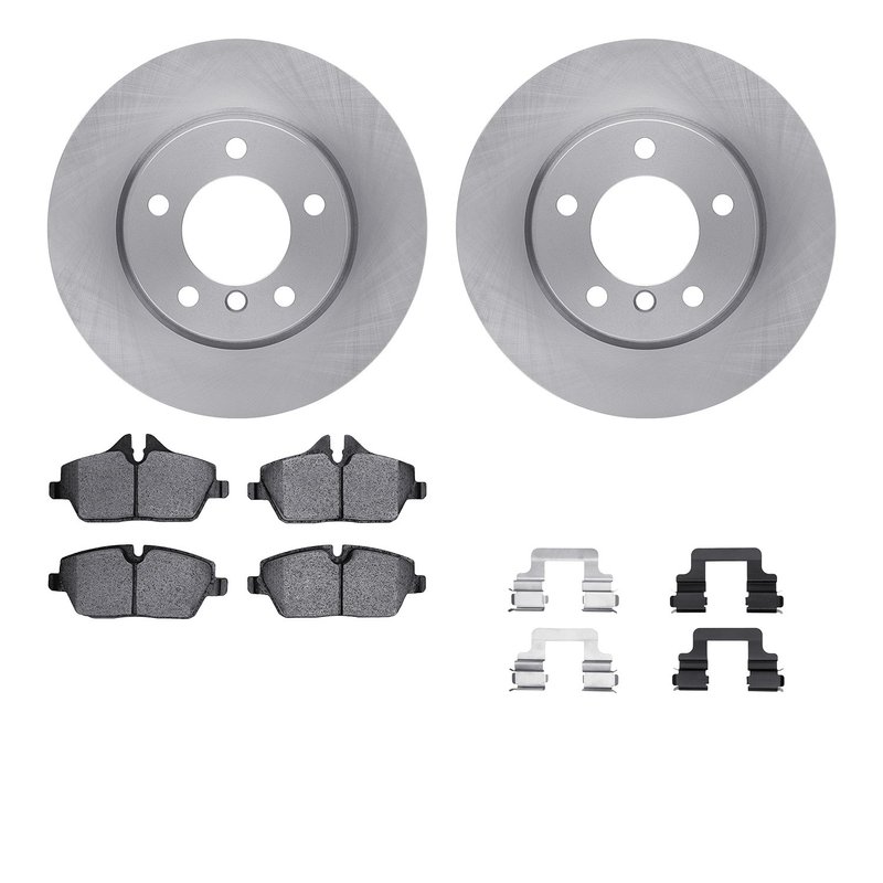 Dynamite Friction 6512-92022 Disc Brake Kit - Front