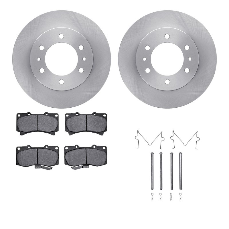 Dynamite Friction 6512-93003 Disc Brake Kit - Front