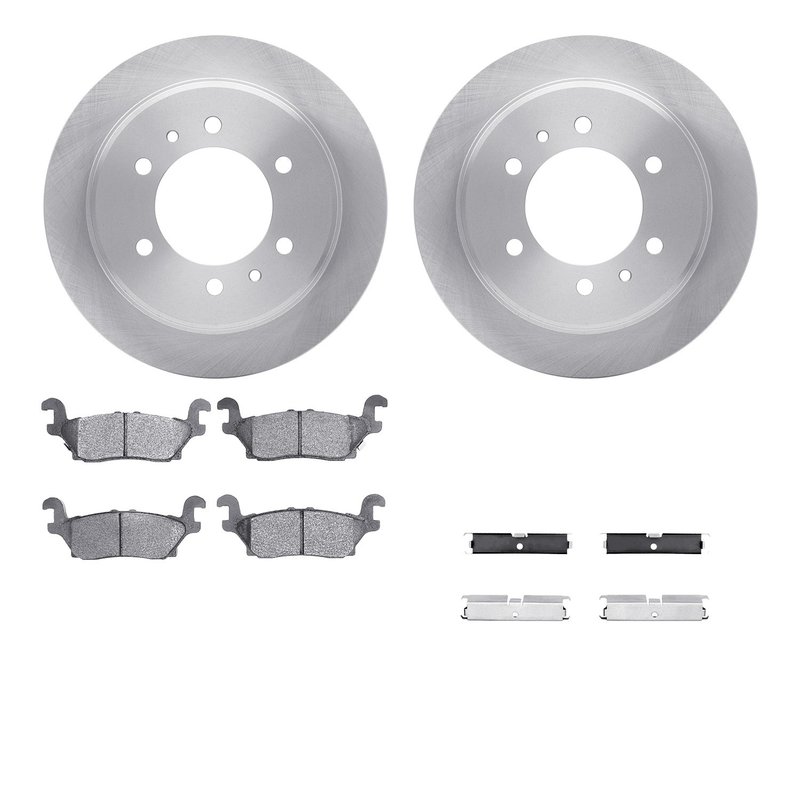 Dynamite Friction 6512-93006 Disc Brake Kit - Rear