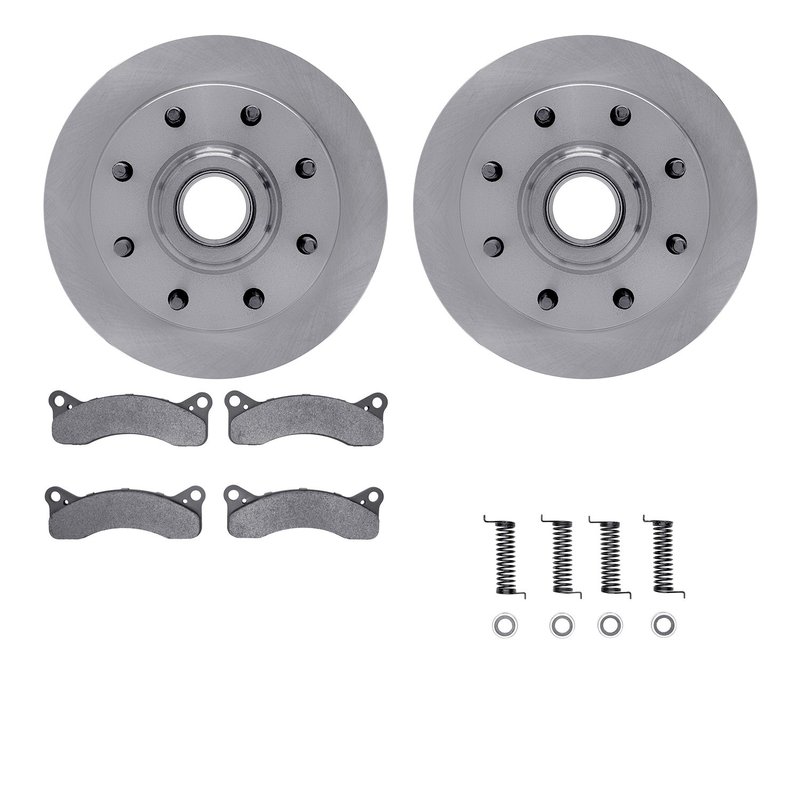 Dynamite Friction 6512-99001 Disc Brake Kit - Front