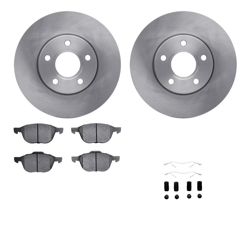 Dynamite Friction 6512-99113 Disc Brake Kit - Front