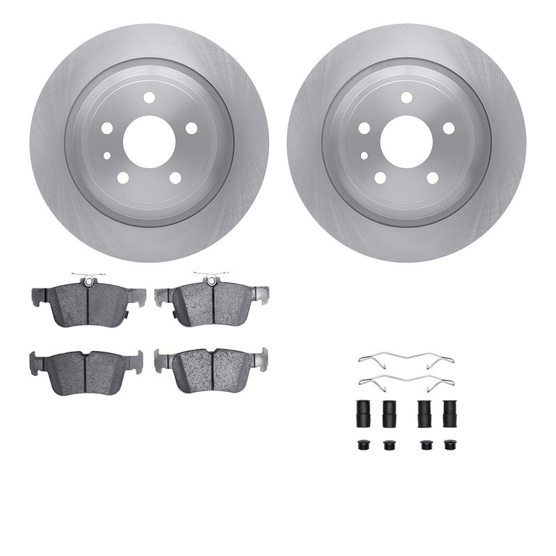 Dynamite Friction 6512-99121 Disc Brake Kit - Rear