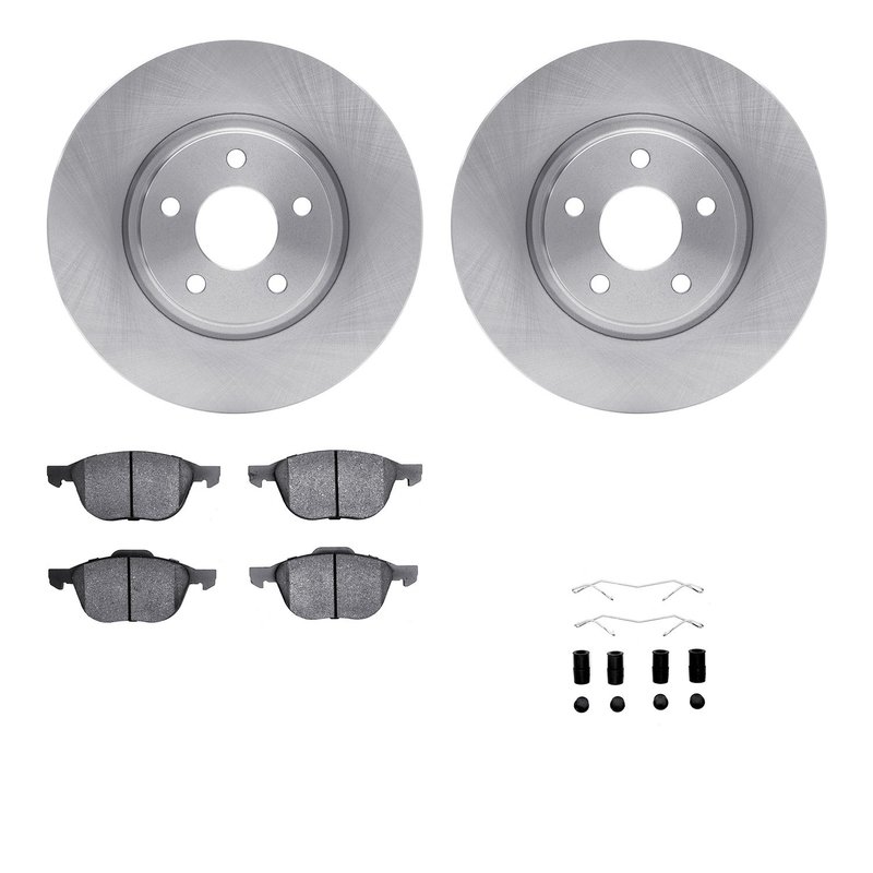 Dynamite Friction 6512-99124 Disc Brake Kit - Front