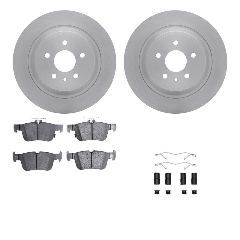 Dynamite Friction 6512-99142 Disc Brake Kit - Rear