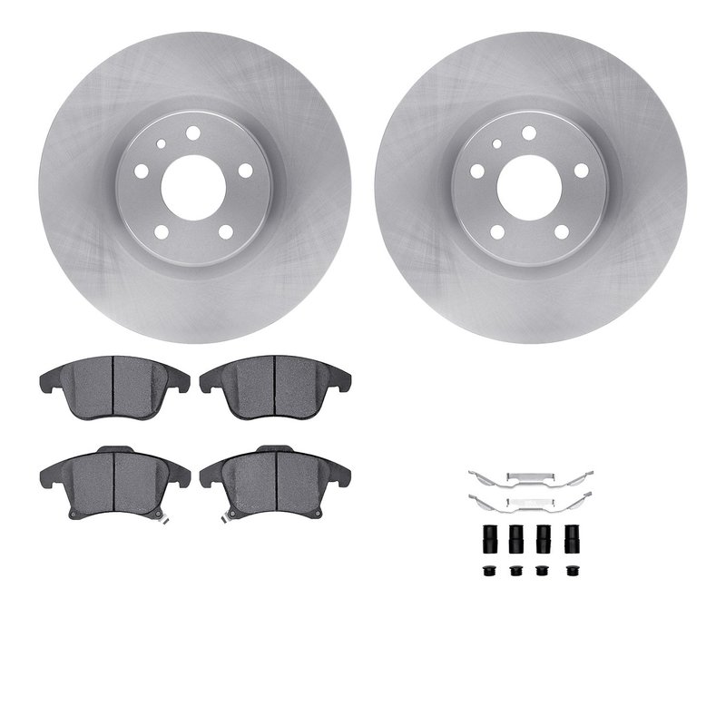Dynamite Friction 6512-99145 Disc Brake Kit - Front