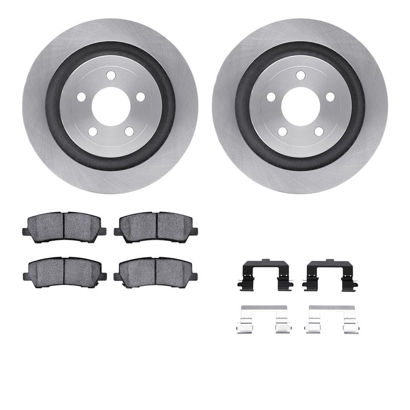 Dynamite Friction 6512-99149 Disc Brake Kit - Rear