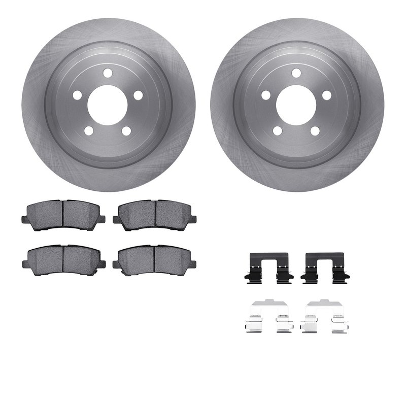 Dynamite Friction 6512-99157 Disc Brake Kit - Rear