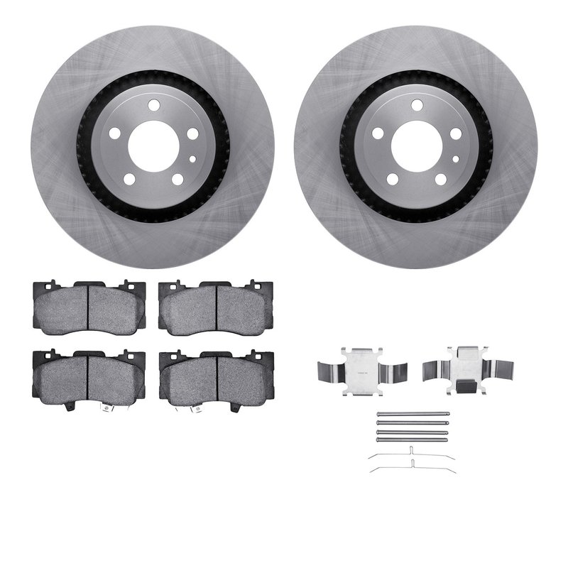 Dynamic Friction 6512-99166 Disc Brake Kit - Front