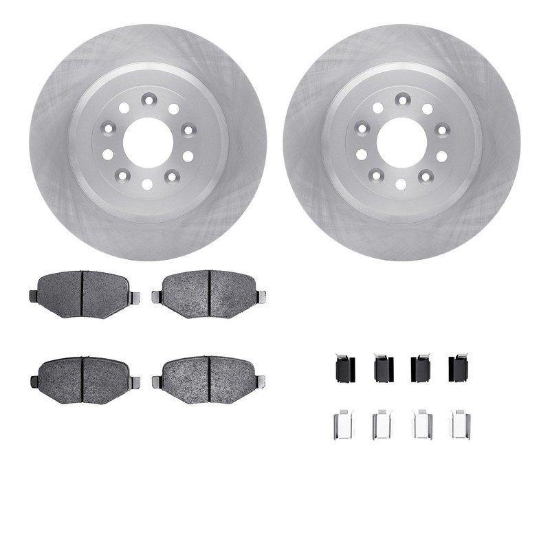Dynamite Friction 6512-99189 Disc Brake Kit - Rear