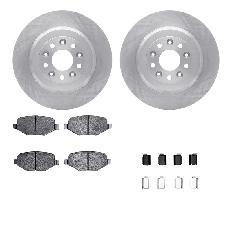 Dynamite Friction 6512-99190 Disc Brake Kit - Rear