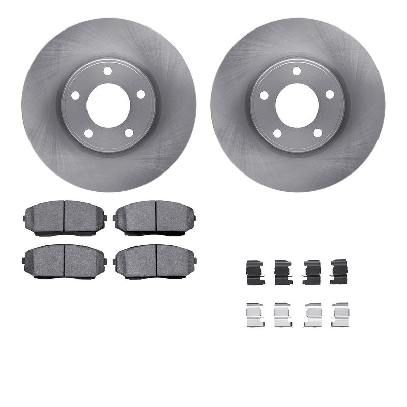 Dynamite Friction 6512-99206 Disc Brake Kit - Front