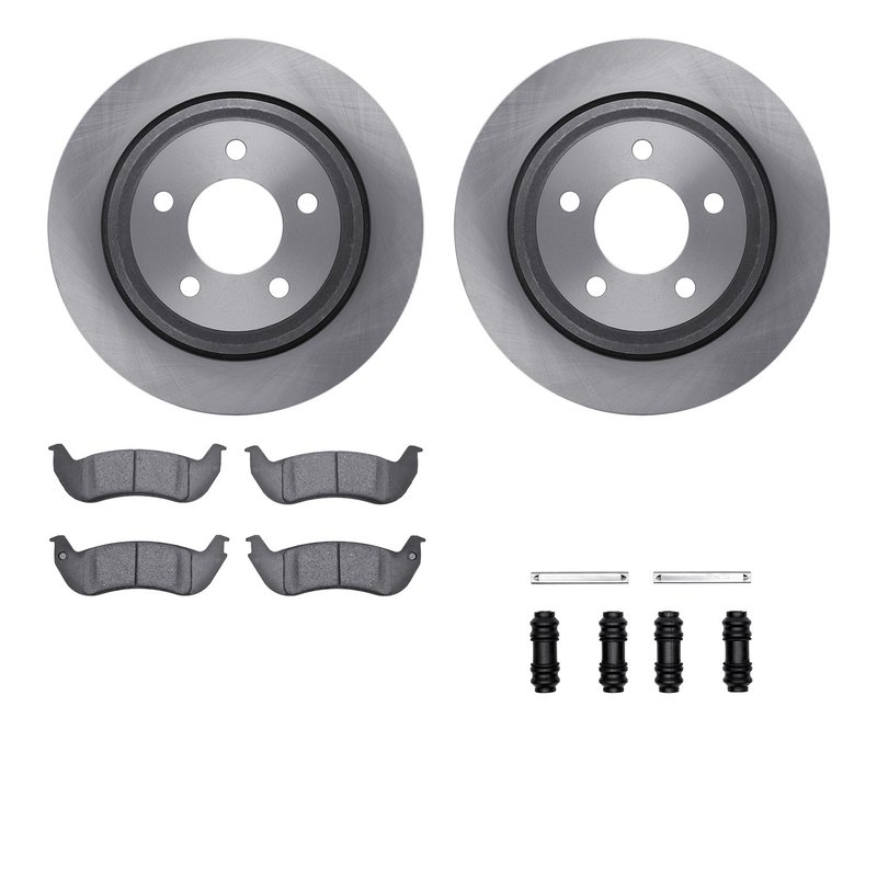 Dynamite Friction 6512-99212 Disc Brake Kit - Rear