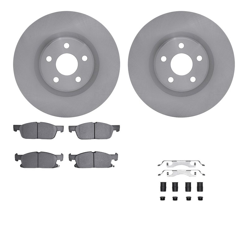 Dynamite Friction 6512-99233 Disc Brake Kit - Front