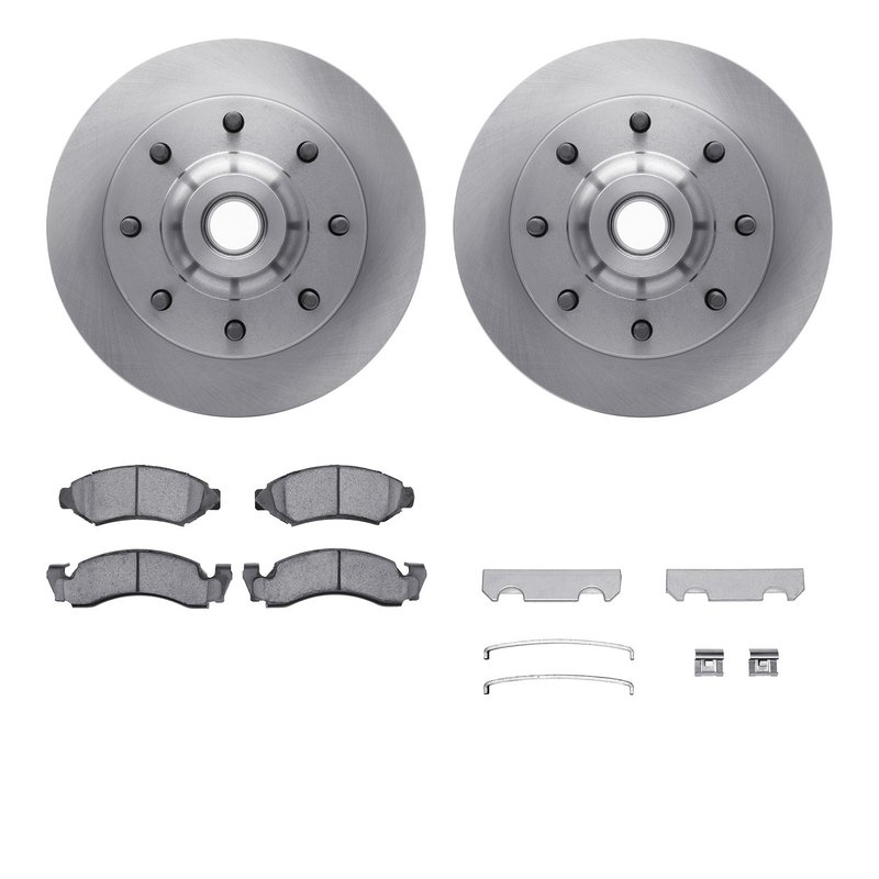 Dynamite Friction 6512-99242 Disc Brake Kit - Front