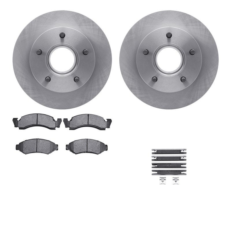 Dynamite Friction 6512-99290 Disc Brake Kit - Front