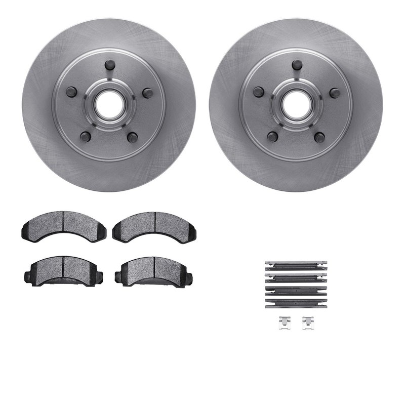 Dynamite Friction 6512-99318 Disc Brake Kit - Front