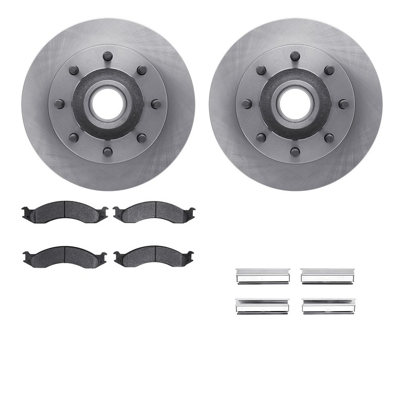 Dynamite Friction 6512-99321 Disc Brake Kit - Front