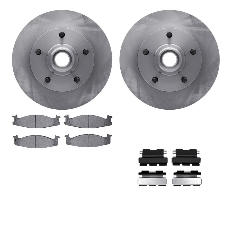 Dynamite Friction 6512-99327 Disc Brake Kit - Front