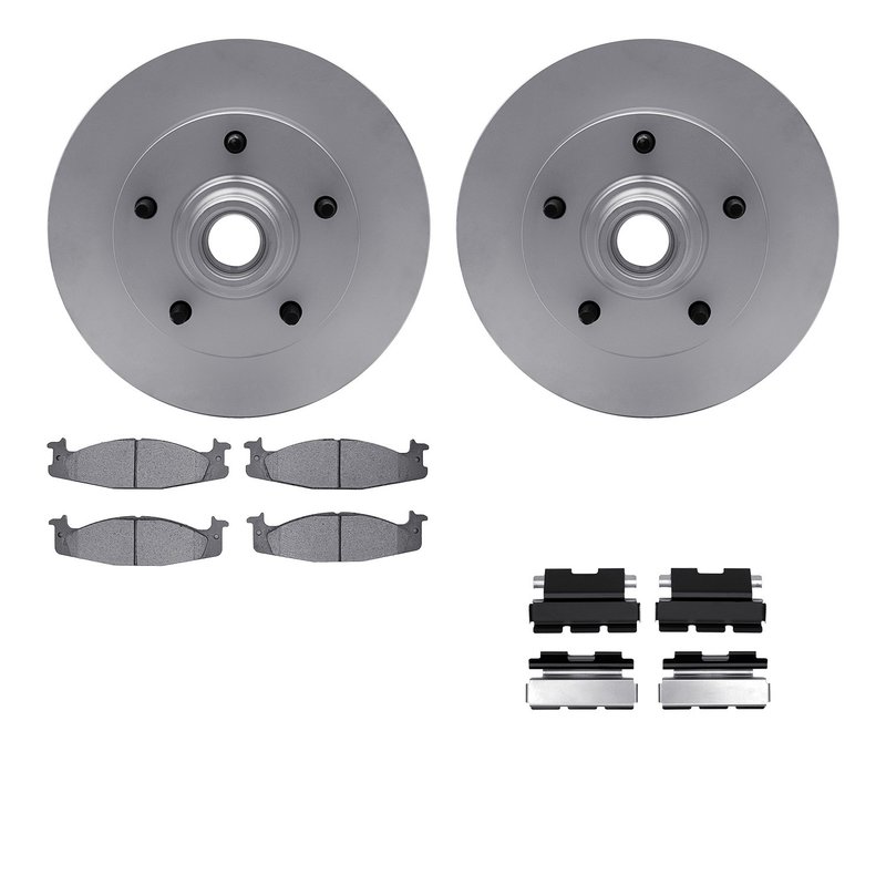 Dynamite Friction 6512-99330 Disc Brake Kit - Front