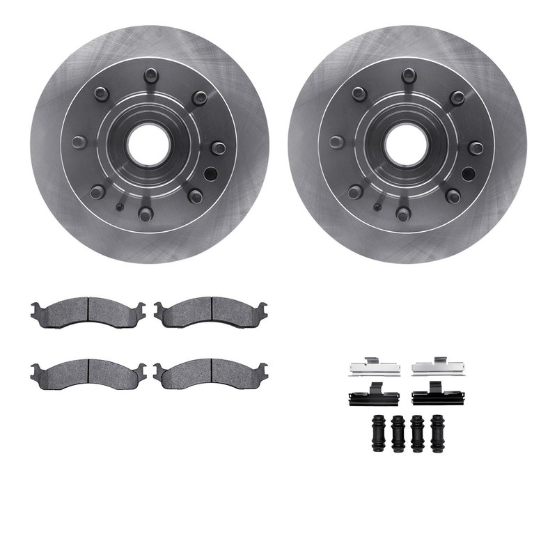 Dynamite Friction 6512-99336 Disc Brake Kit - Front