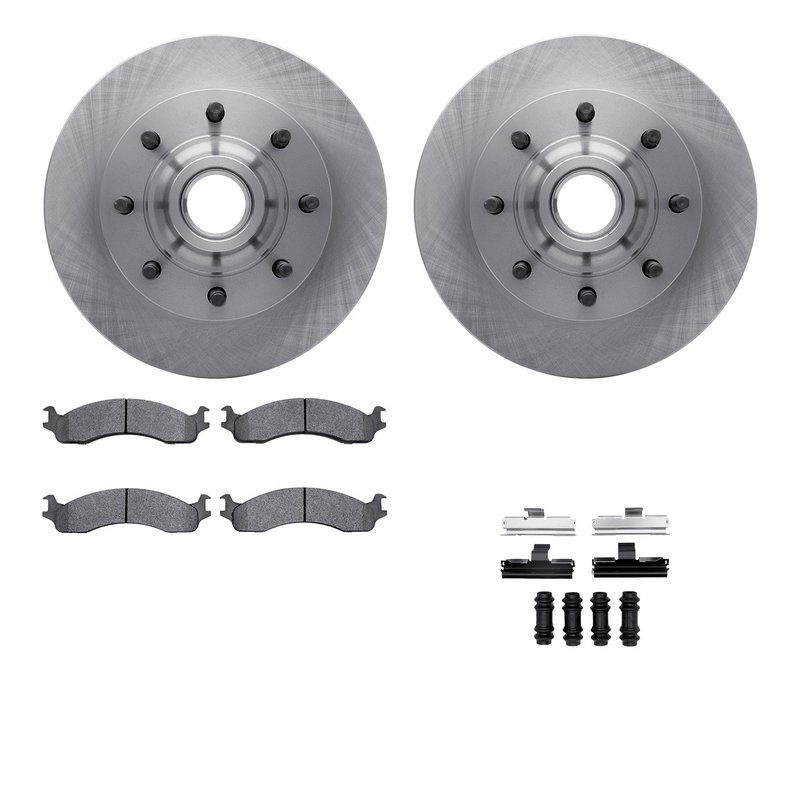 Dynamite Friction 6512-99351 Disc Brake Kit - Front