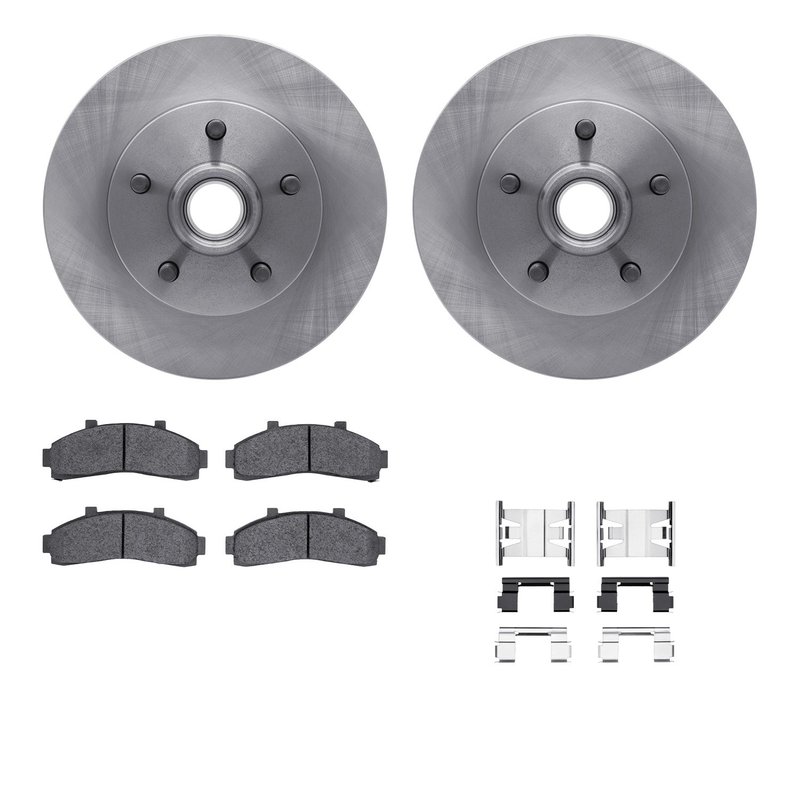 Dynamite Friction 6512-99357 Disc Brake Kit - Front