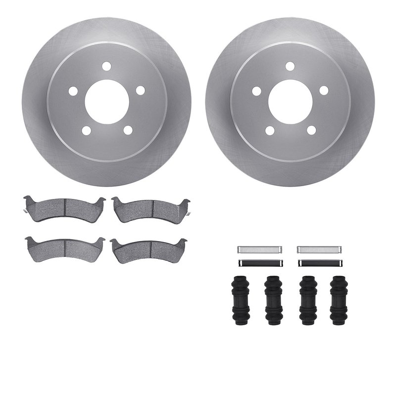 Dynamite Friction 6512-99375 Disc Brake Kit - Rear