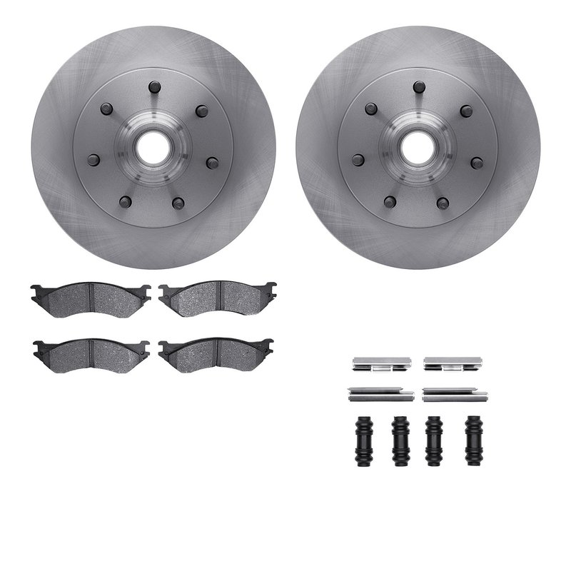 Dynamite Friction 6512-99420 Disc Brake Kit - Front