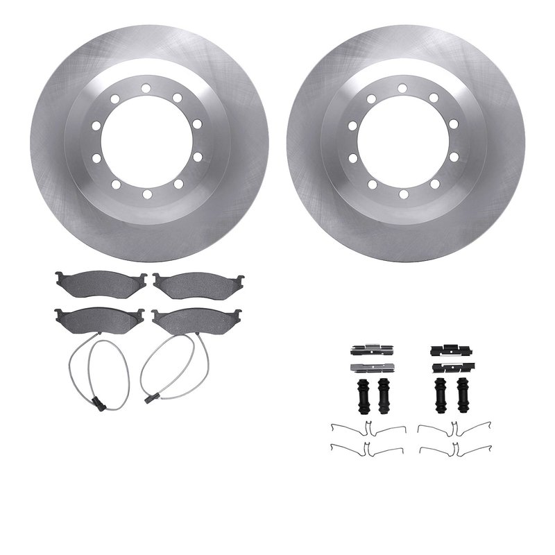 Dynamite Friction 6512-99435 Disc Brake Kit - Rear