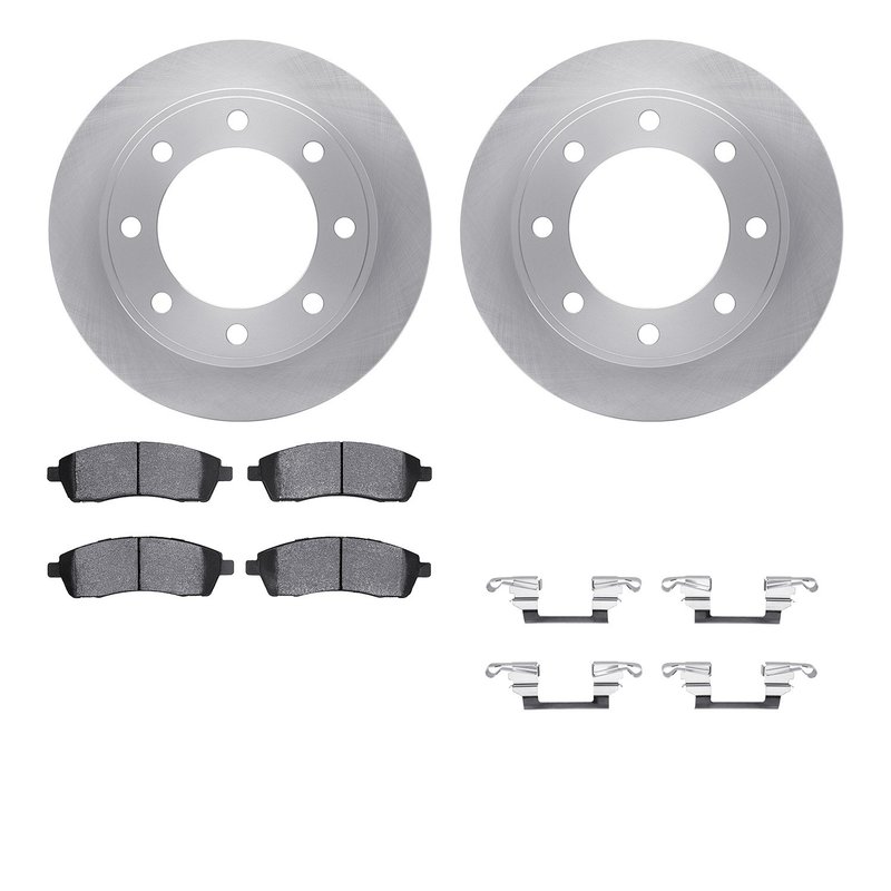 Dynamite Friction 6512-99447 Disc Brake Kit - Rear
