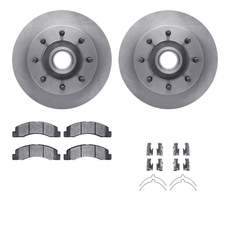 Dynamite Friction 6512-99453 Disc Brake Kit - Front