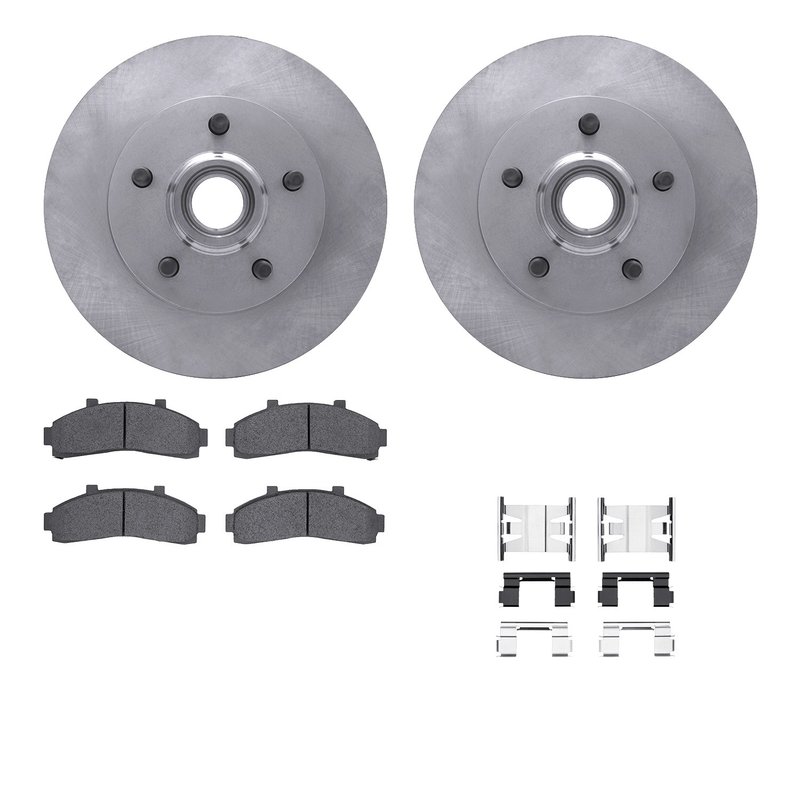 Dynamite Friction 6512-99459 Disc Brake Kit - Front