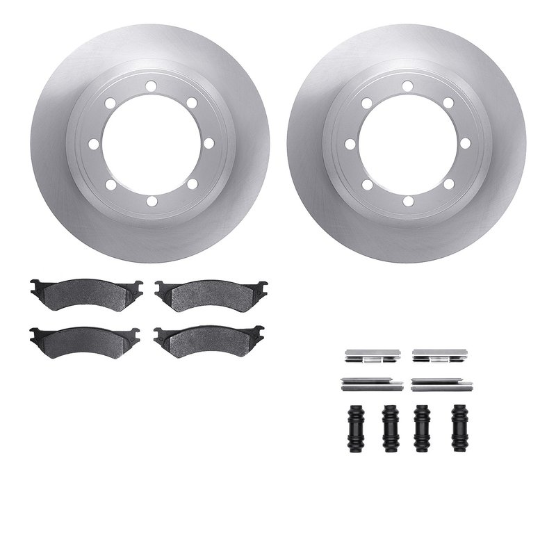 Dynamite Friction 6512-99468 Disc Brake Kit - Rear
