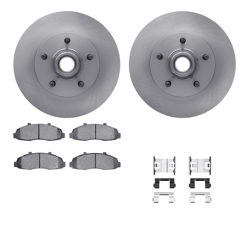 Dynamite Friction 6512-99471 Disc Brake Kit - Front