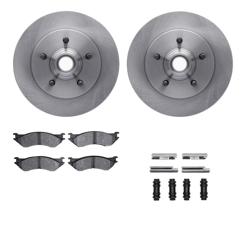 Dynamite Friction 6512-99477 Disc Brake Kit - Front