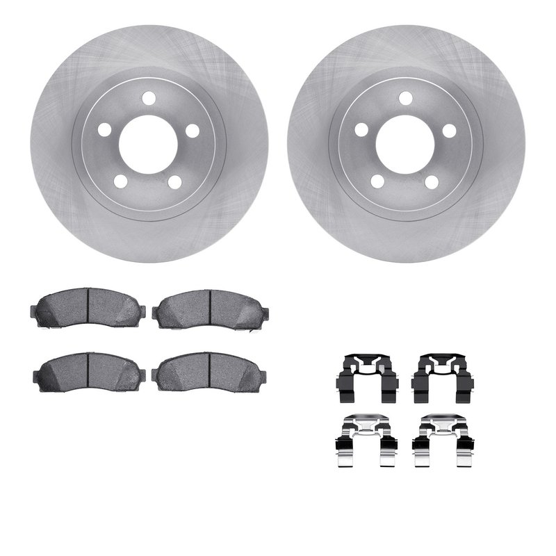Dynamite Friction 6512-99480 Disc Brake Kit - Front