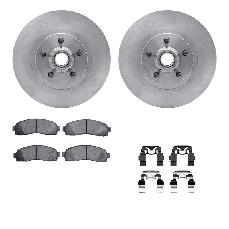 Dynamite Friction 6512-99492 Disc Brake Kit - Front