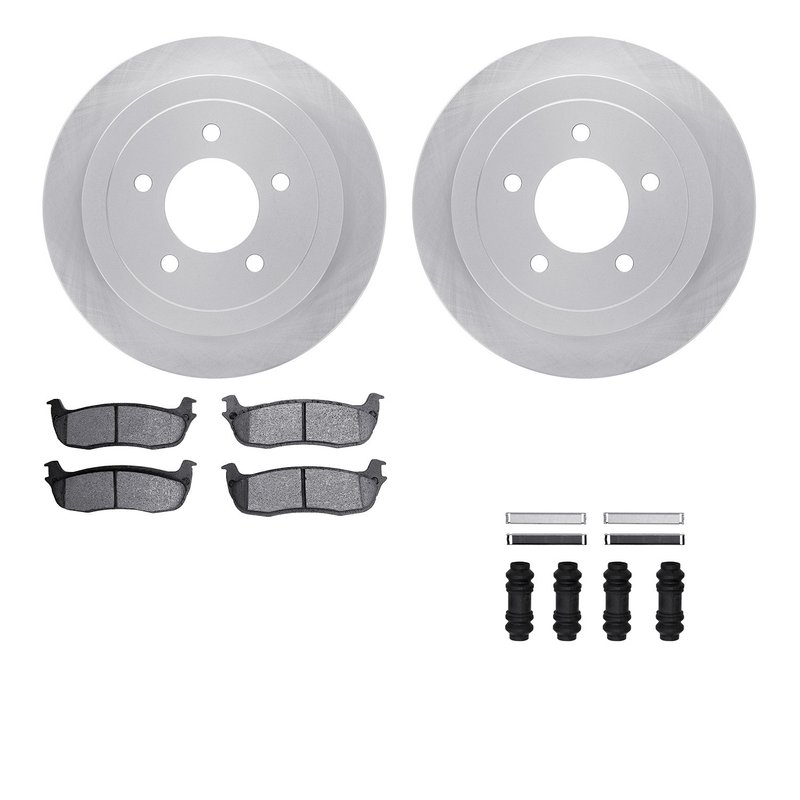 Dynamite Friction 6512-99498 Disc Brake Kit - Rear