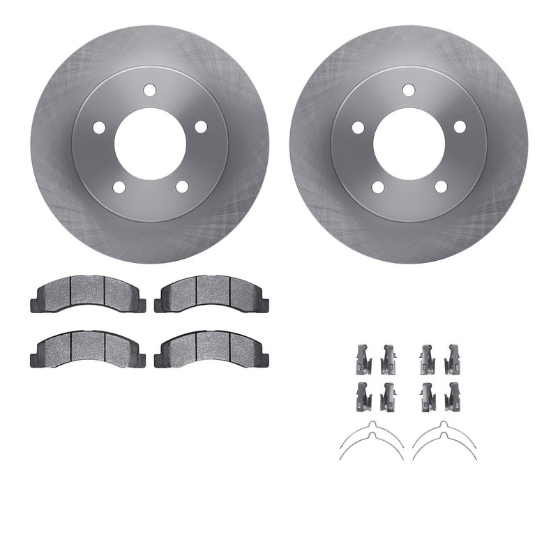 Dynamite Friction 6512-99501 Disc Brake Kit - Front
