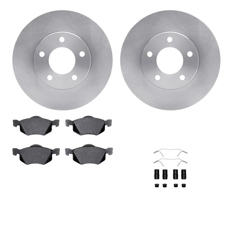 Dynamite Friction 6512-99511 Disc Brake Kit - Front