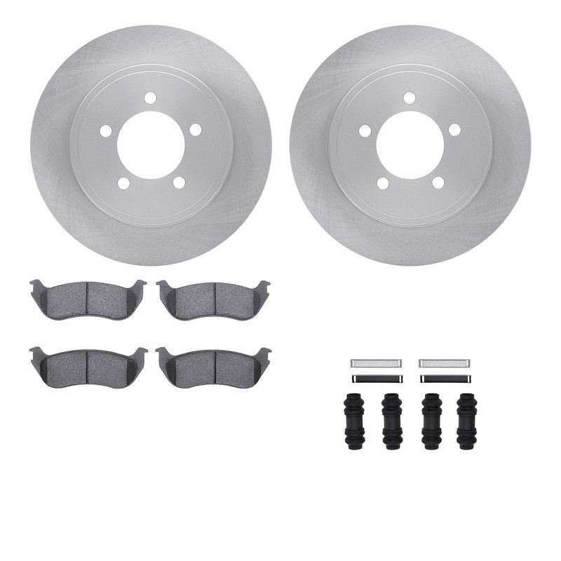 Dynamite Friction 6512-99516 Disc Brake Kit - Rear