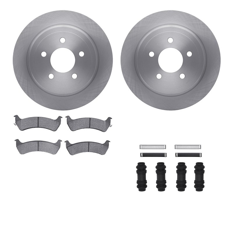 Dynamite Friction 6512-99537 Disc Brake Kit - Rear