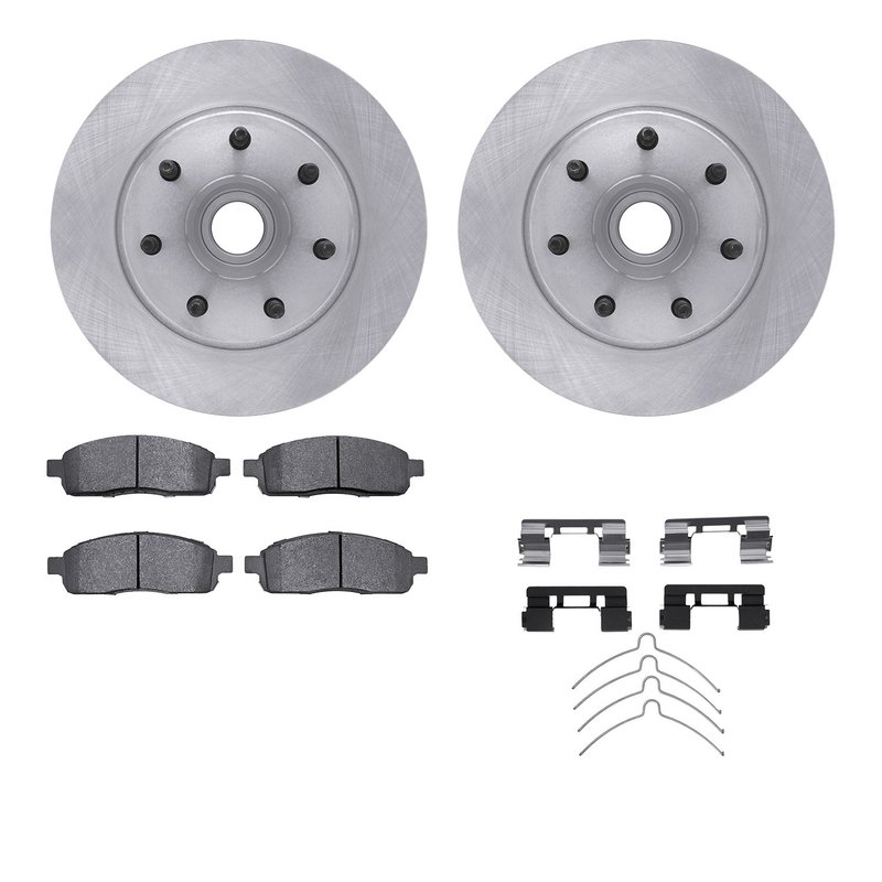 Dynamite Friction 6512-99546 Disc Brake Kit - Front