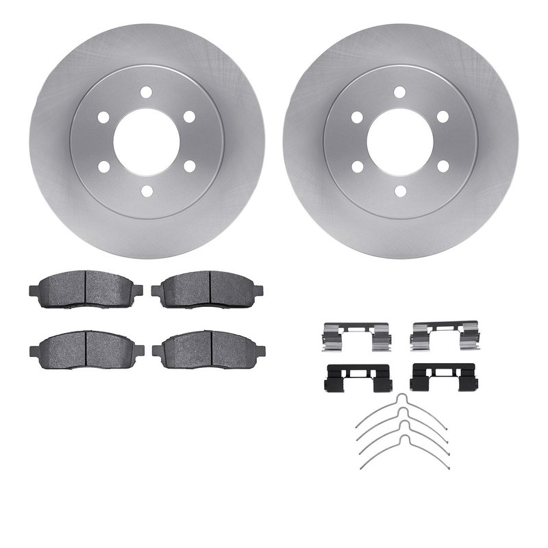 Dynamite Friction 6512-99549 Disc Brake Kit - Front
