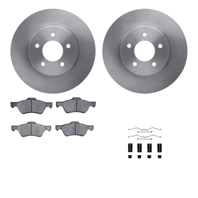 Dynamite Friction 6512-99578 Disc Brake Kit - Front